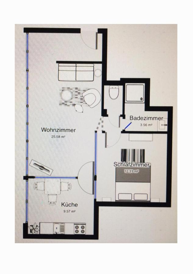 Apartamento Bobbele Freiburg Zentrum Exterior foto